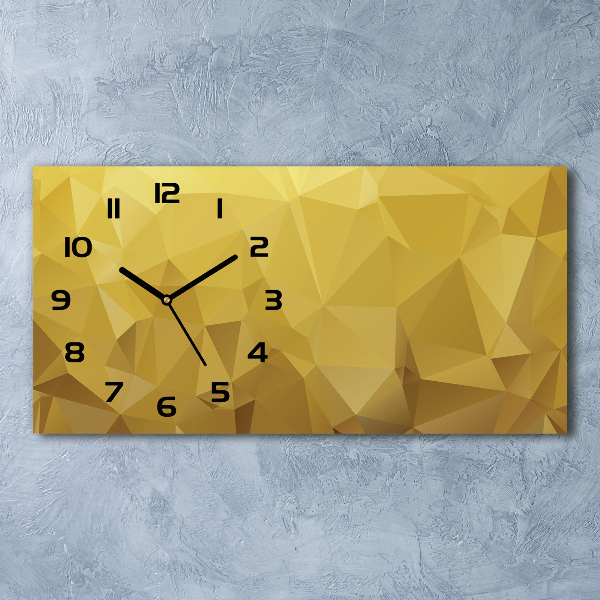 Horloge rectangulaire horizontale Motif abstrait