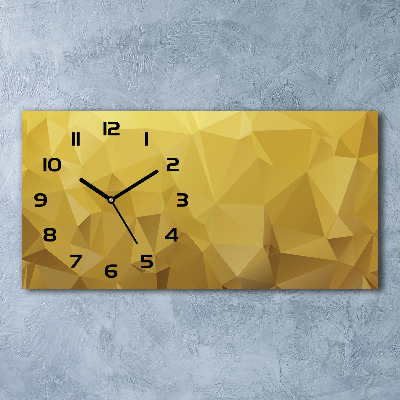 Horloge rectangulaire horizontale Motif abstrait