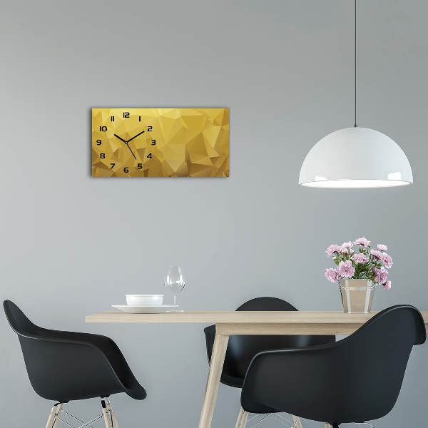 Horloge rectangulaire horizontale Motif abstrait