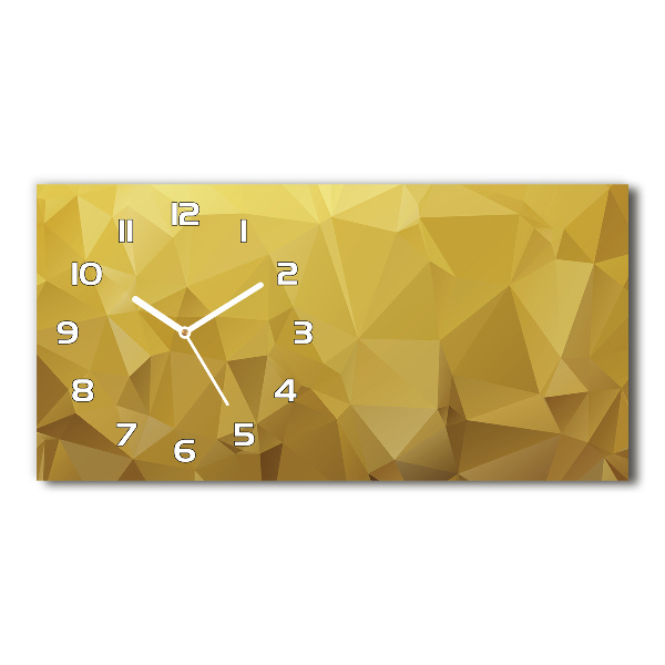 Horloge rectangulaire horizontale Motif abstrait