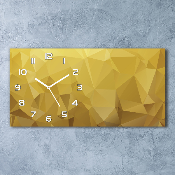 Horloge rectangulaire horizontale Motif abstrait