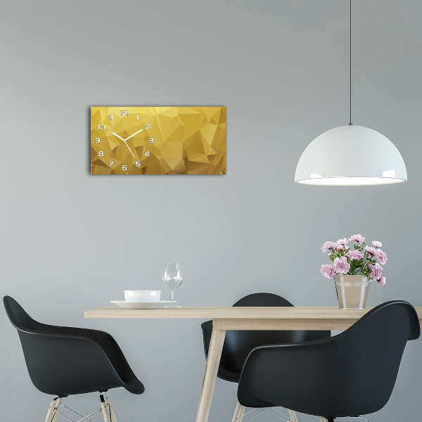 Horloge rectangulaire horizontale Motif abstrait