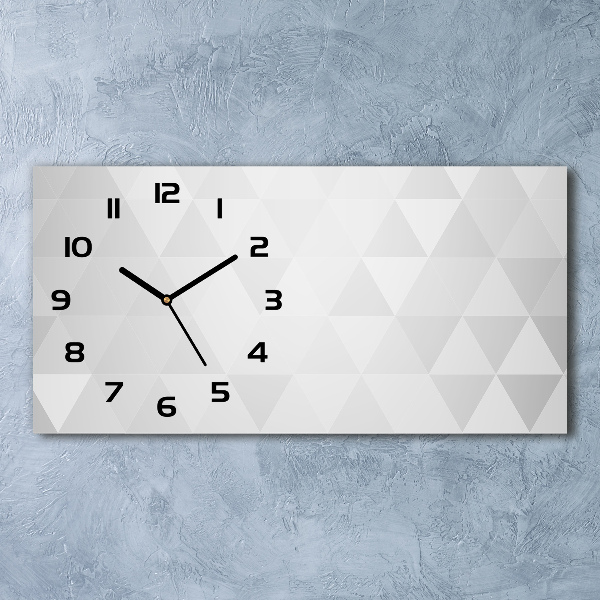 Horloge horizontale Motif abstrait