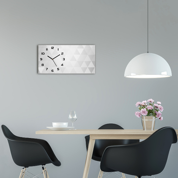 Horloge horizontale Motif abstrait