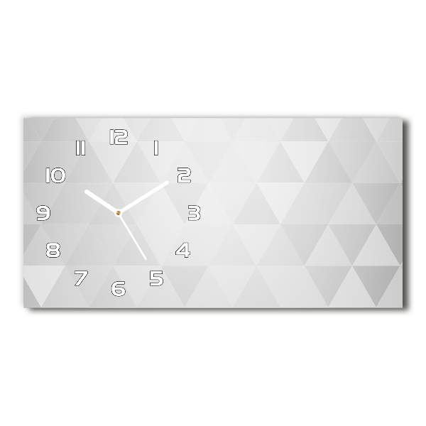 Horloge horizontale Motif abstrait