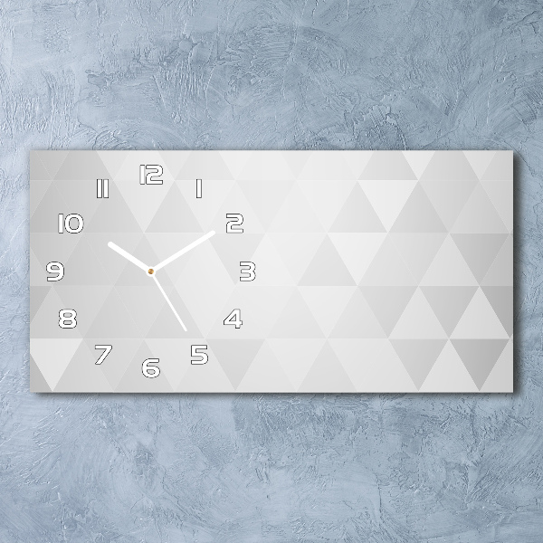 Horloge horizontale Motif abstrait