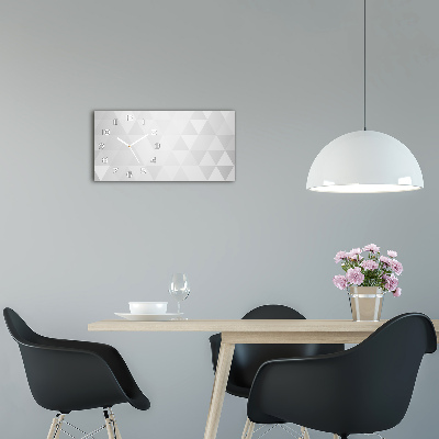 Horloge horizontale Motif abstrait