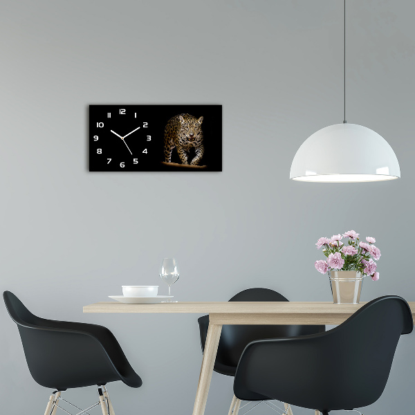 Horloge murale horizontale Jaguar