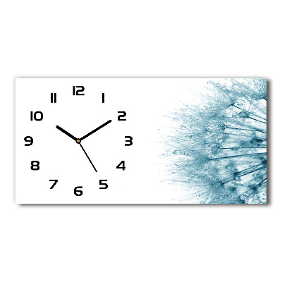 Horloge murale horizontale Poisson-souffle