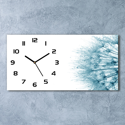 Horloge murale horizontale Poisson-souffle