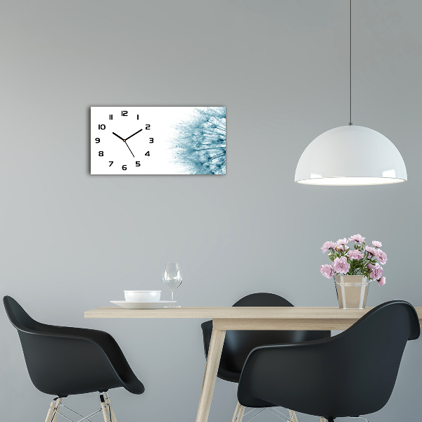 Horloge murale horizontale Poisson-souffle