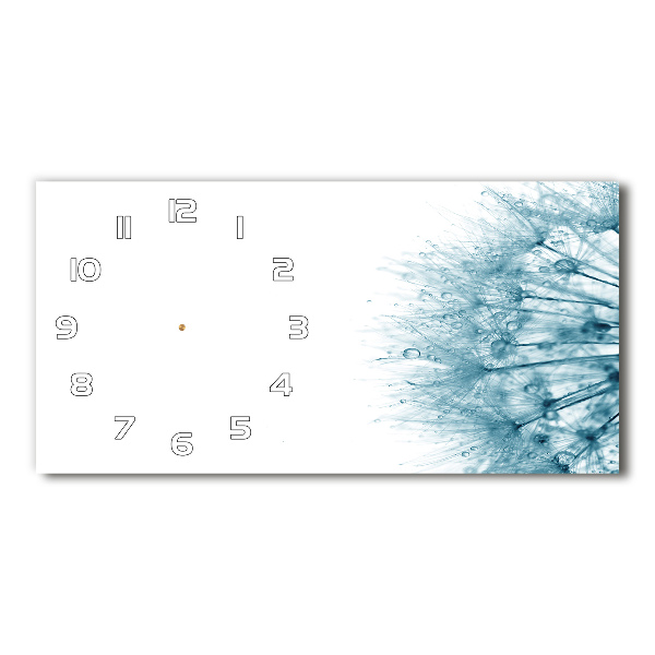 Horloge murale horizontale Poisson-souffle