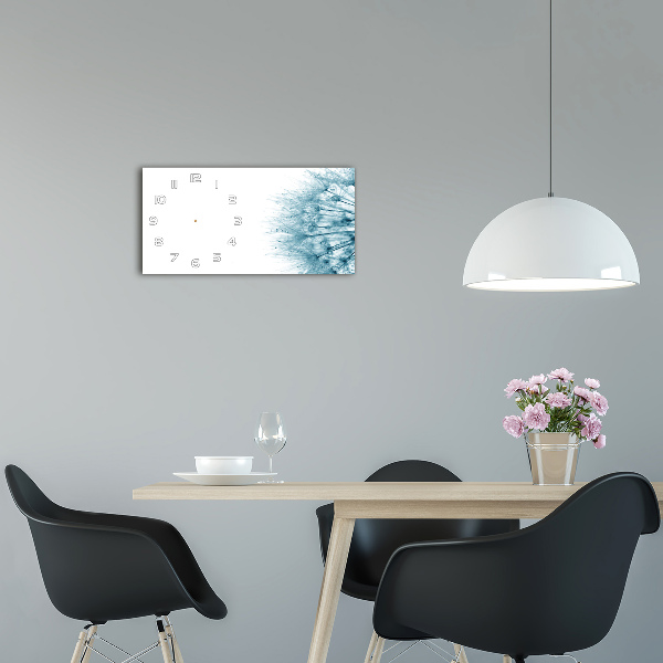 Horloge murale horizontale Poisson-souffle
