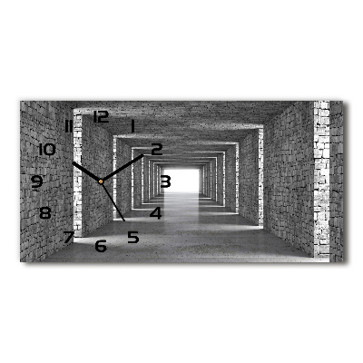 Horloge horizontale Tunnel en briques