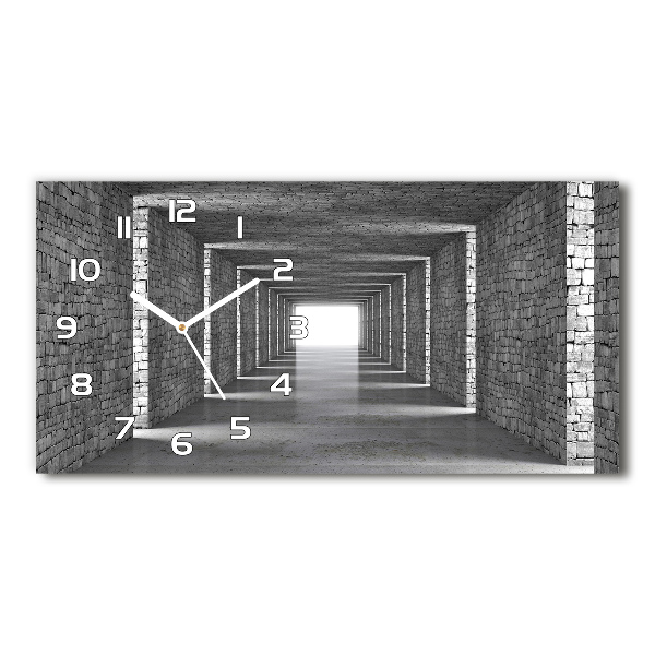 Horloge horizontale Tunnel en briques