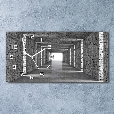 Horloge horizontale Tunnel en briques