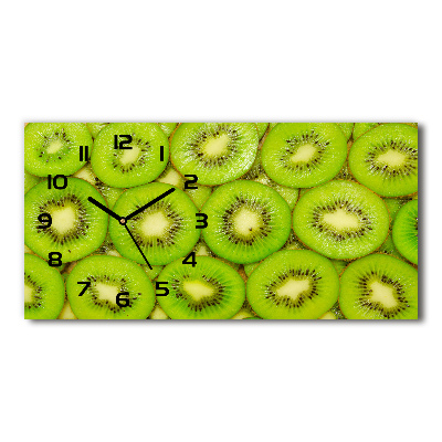 Horloge rectangulaire horizontale Kiwis