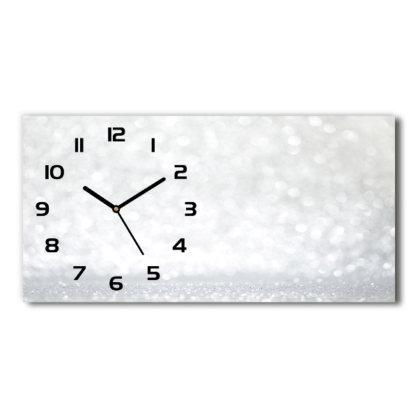 Horloge rectangulaire horizontale Lumineux