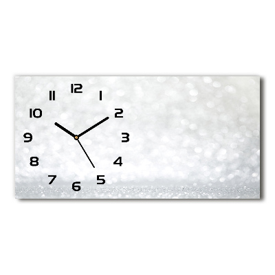 Horloge rectangulaire horizontale Lumineux
