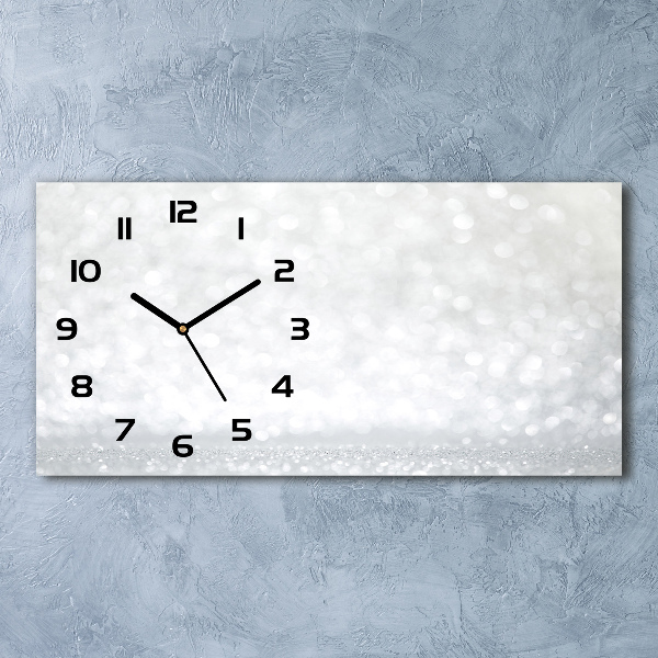 Horloge rectangulaire horizontale Lumineux