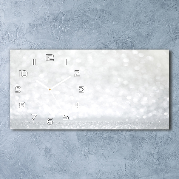 Horloge rectangulaire horizontale Lumineux