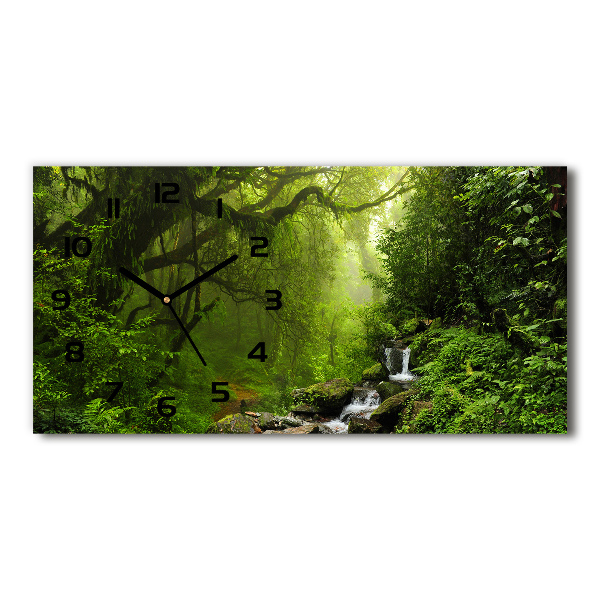 Horloge horizontale Jungle au Népal