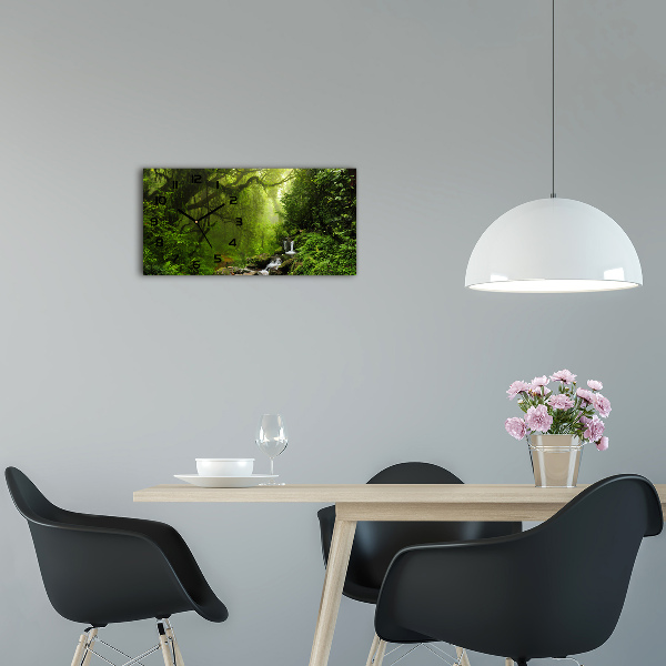 Horloge horizontale Jungle au Népal