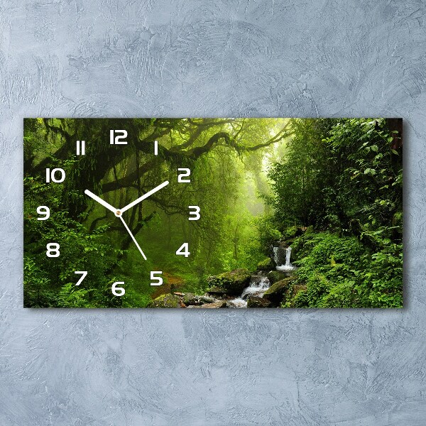 Horloge horizontale Jungle au Népal