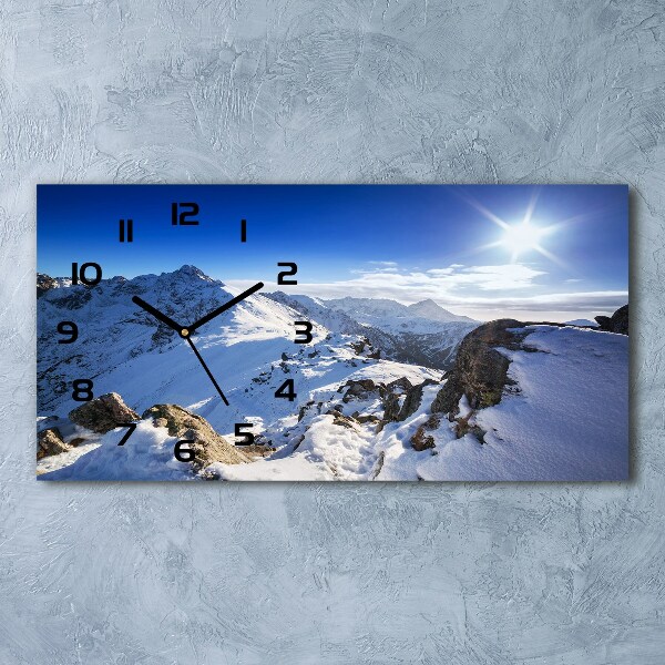 Horloge horizontale Pic des Tatras