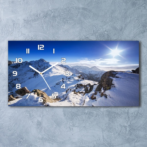 Horloge horizontale Pic des Tatras