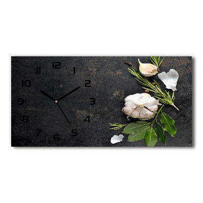 Horloge rectangulaire horizontale Ail