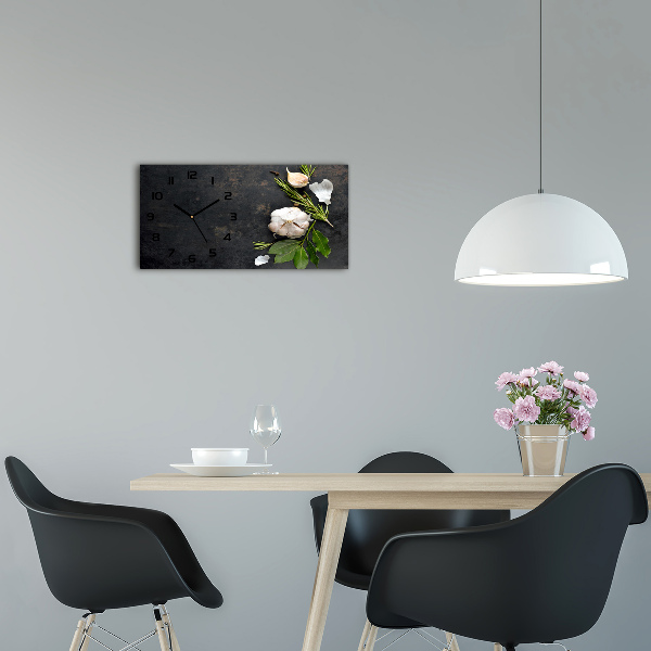 Horloge rectangulaire horizontale Ail