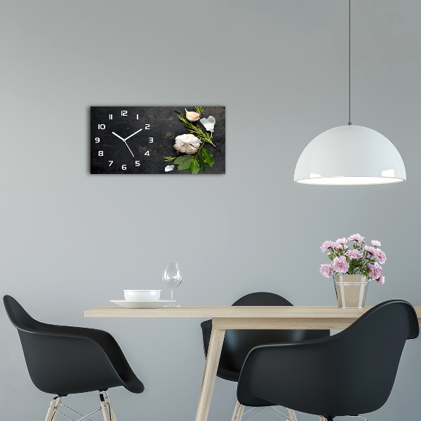 Horloge rectangulaire horizontale Ail