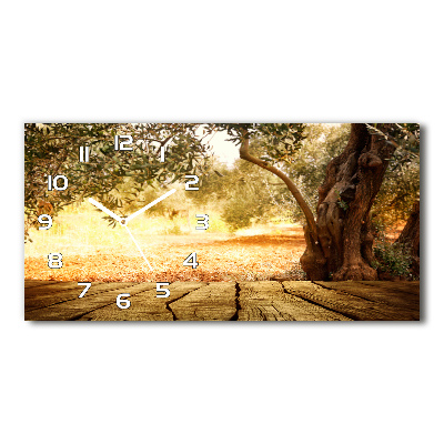 Horloge rectangulaire horizontale Olivier