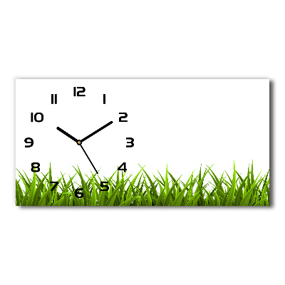 Horloge horizontale L'herbe
