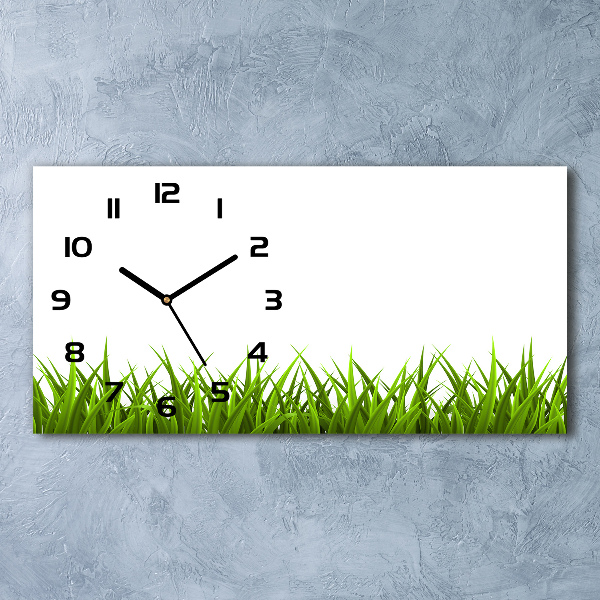 Horloge horizontale L'herbe