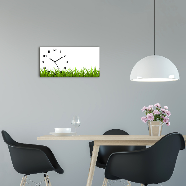 Horloge horizontale L'herbe
