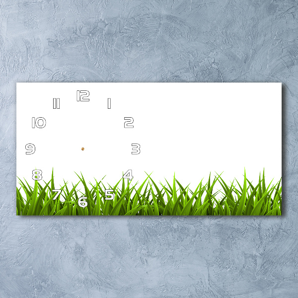 Horloge horizontale L'herbe
