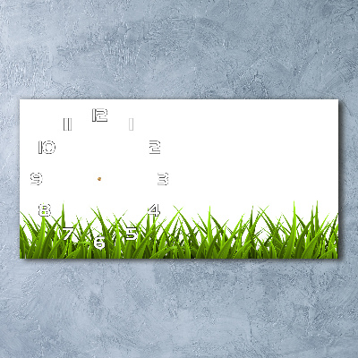 Horloge horizontale L'herbe