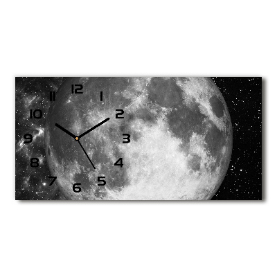 Horloge horizontale Lune
