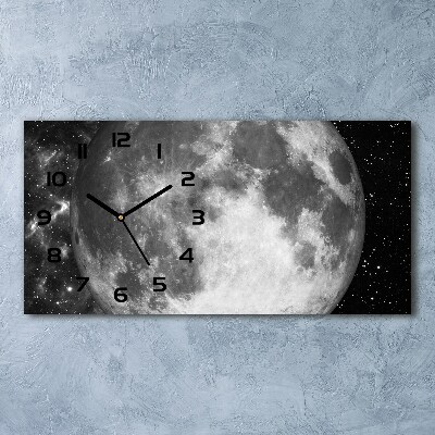 Horloge horizontale Lune