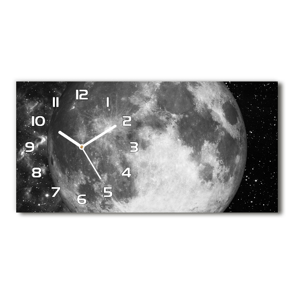 Horloge horizontale Lune