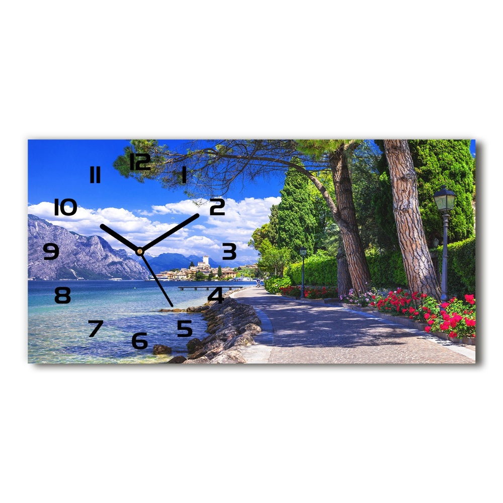 Horloge rectangulaire horizontale Italie du Nord