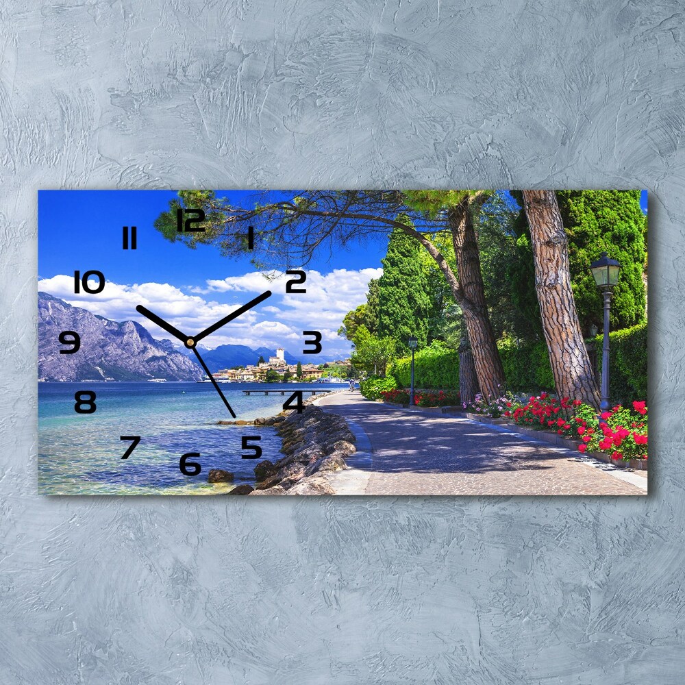 Horloge rectangulaire horizontale Italie du Nord