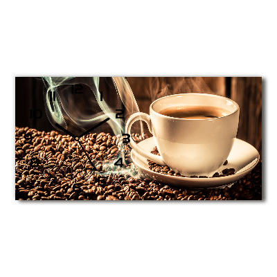 Horloge horizontale Café aromatique