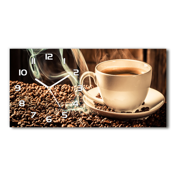 Horloge horizontale Café aromatique