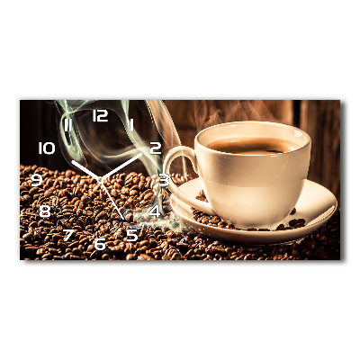 Horloge horizontale Café aromatique