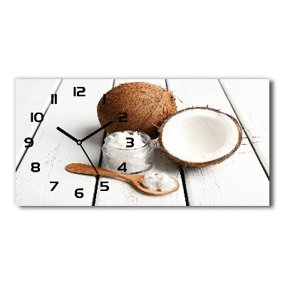 Horloge horizontale Huile de coco