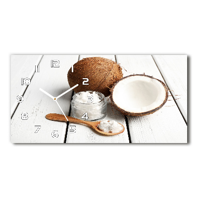 Horloge horizontale Huile de coco