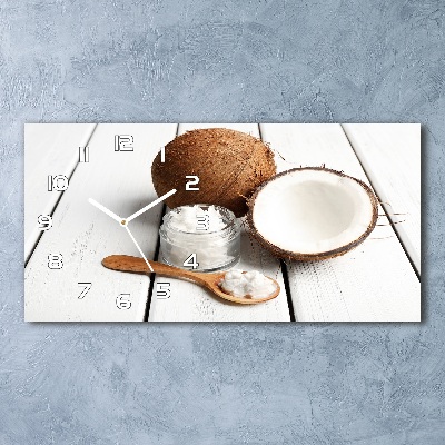 Horloge horizontale Huile de coco